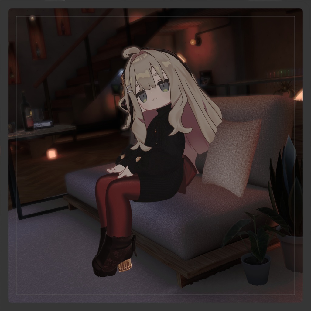 【期間限定セール】 Papilveil 【VRChat向け衣装/9アバター対応】