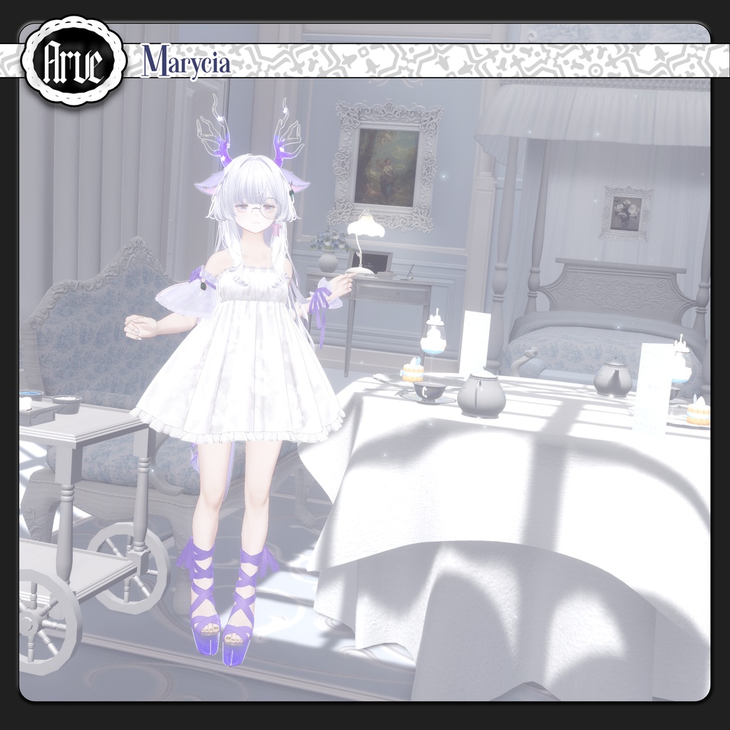 【期間限定セール】Arve【VRChat向け装飾品/12アバター対応】