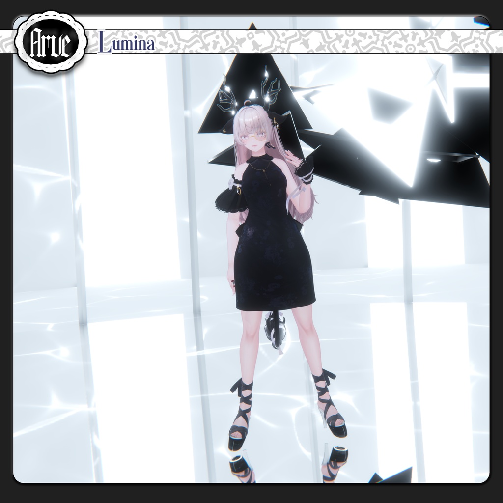 【期間限定セール】Arve【VRChat向け装飾品/12アバター対応】