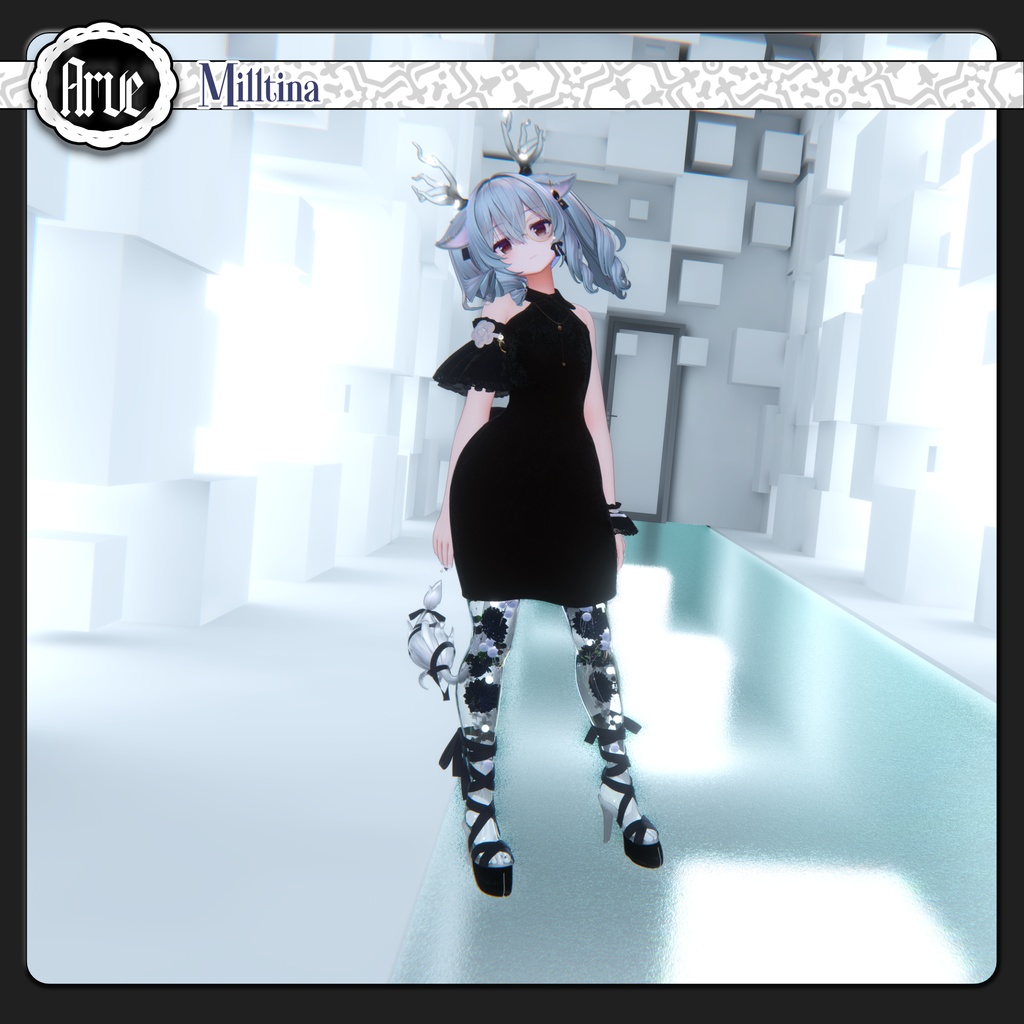 【期間限定セール】Arve【VRChat向け装飾品/12アバター対応】