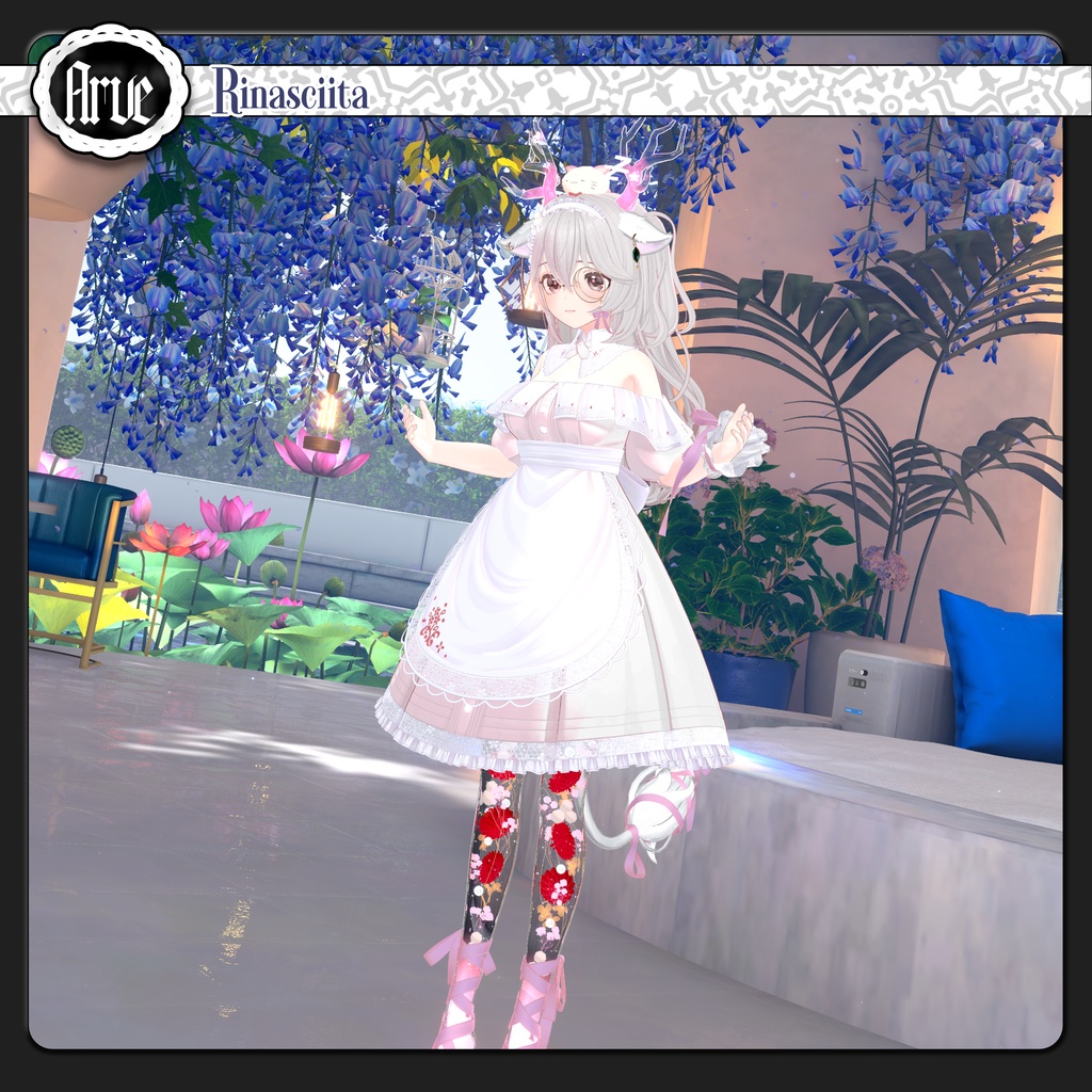 【期間限定セール】Arve【VRChat向け装飾品/12アバター対応】