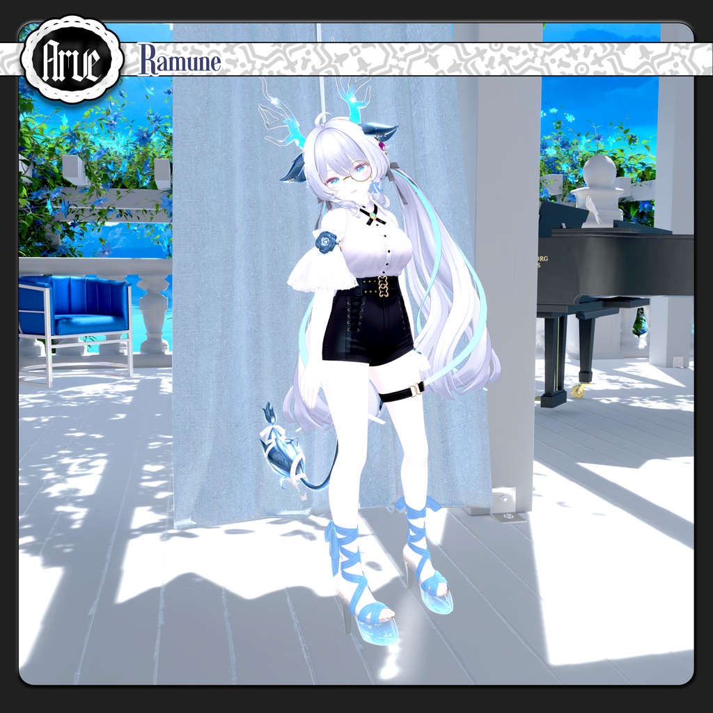 【期間限定セール】Arve【VRChat向け装飾品/12アバター対応】