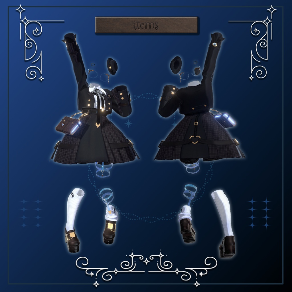 【期間限定50%OFFセール】 Lignis 【VRChat向け衣装/9アバター対応】