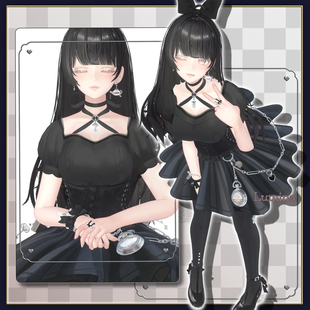 【期間限定50%OFFセール】Thélicea 【VRChat向け衣装/14アバター対応】