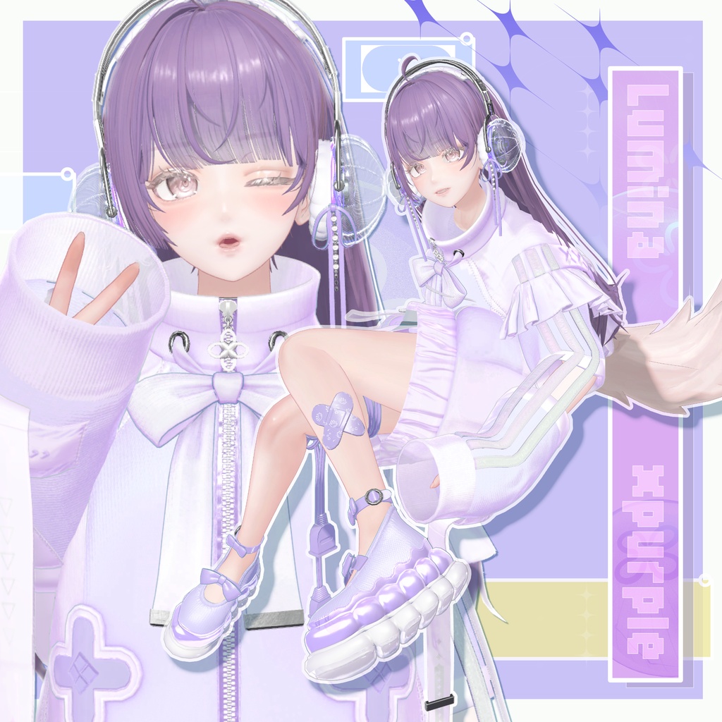 【期間限定50%OFFセール中】🪼Mimele【VRChat向け衣装/14アバター対応】