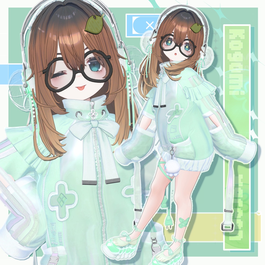 🪼Mimele【VRChat向け衣装/14アバター対応】
