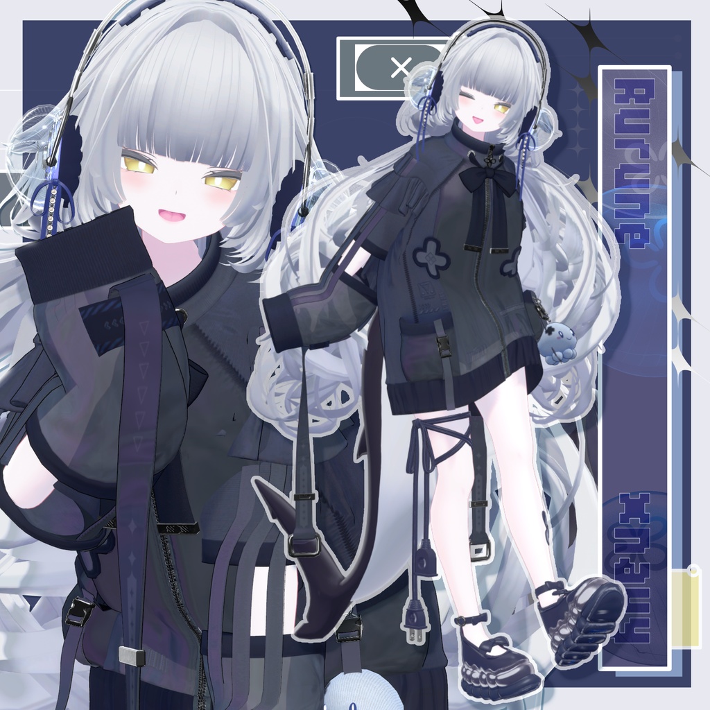 【期間限定50%OFFセール中】🪼Mimele【VRChat向け衣装/14アバター対応】