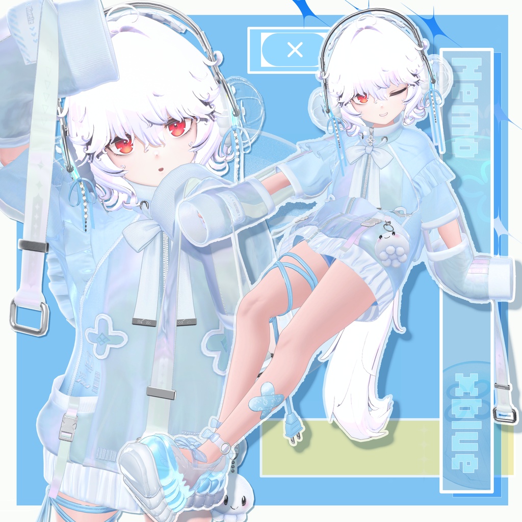🪼Mimele【VRChat向け衣装/14アバター対応】