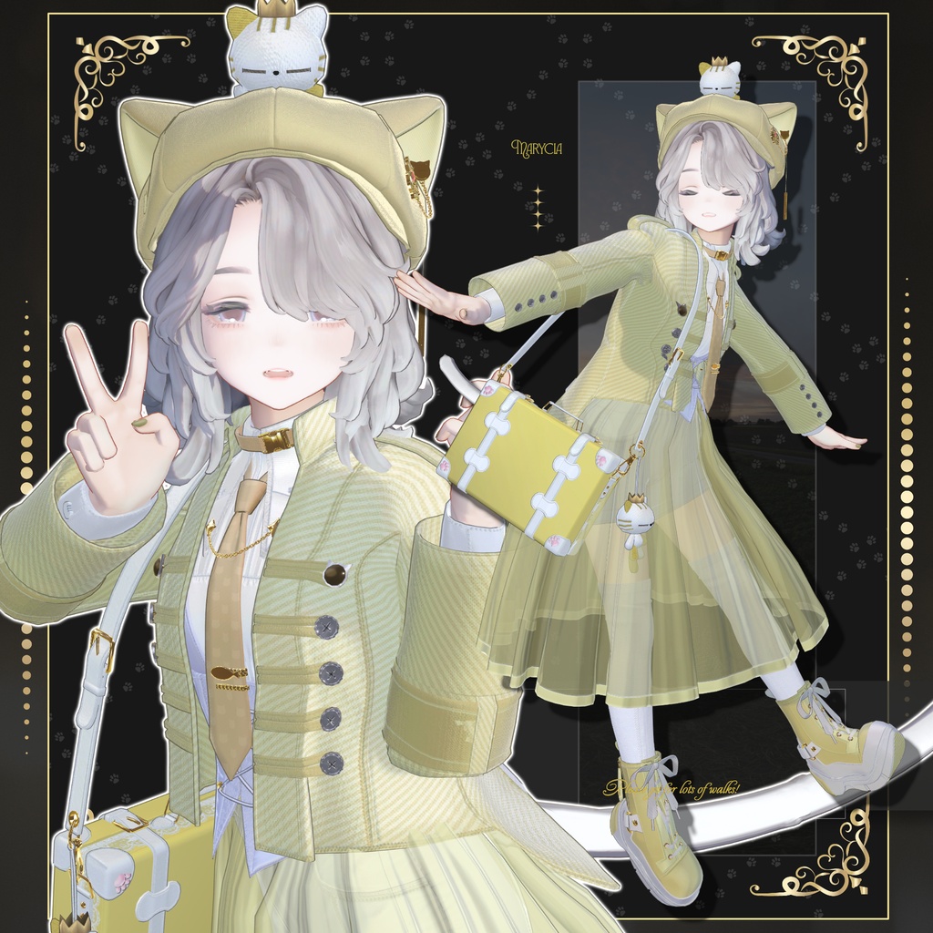 【期間限定50%OFFセール】🐈⬛Nyaperia【VRChat向け衣装/15アバター対応】