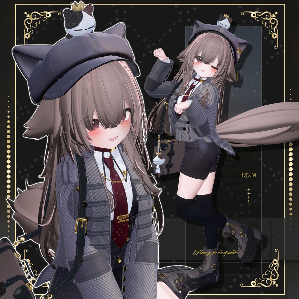 【期間限定50%OFFセール】🐈⬛Nyaperia【VRChat向け衣装/15アバター対応】