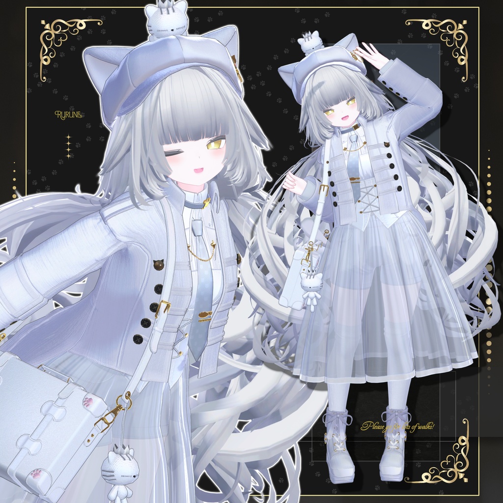 【期間限定50%OFFセール】🐈⬛Nyaperia【VRChat向け衣装/15アバター対応】