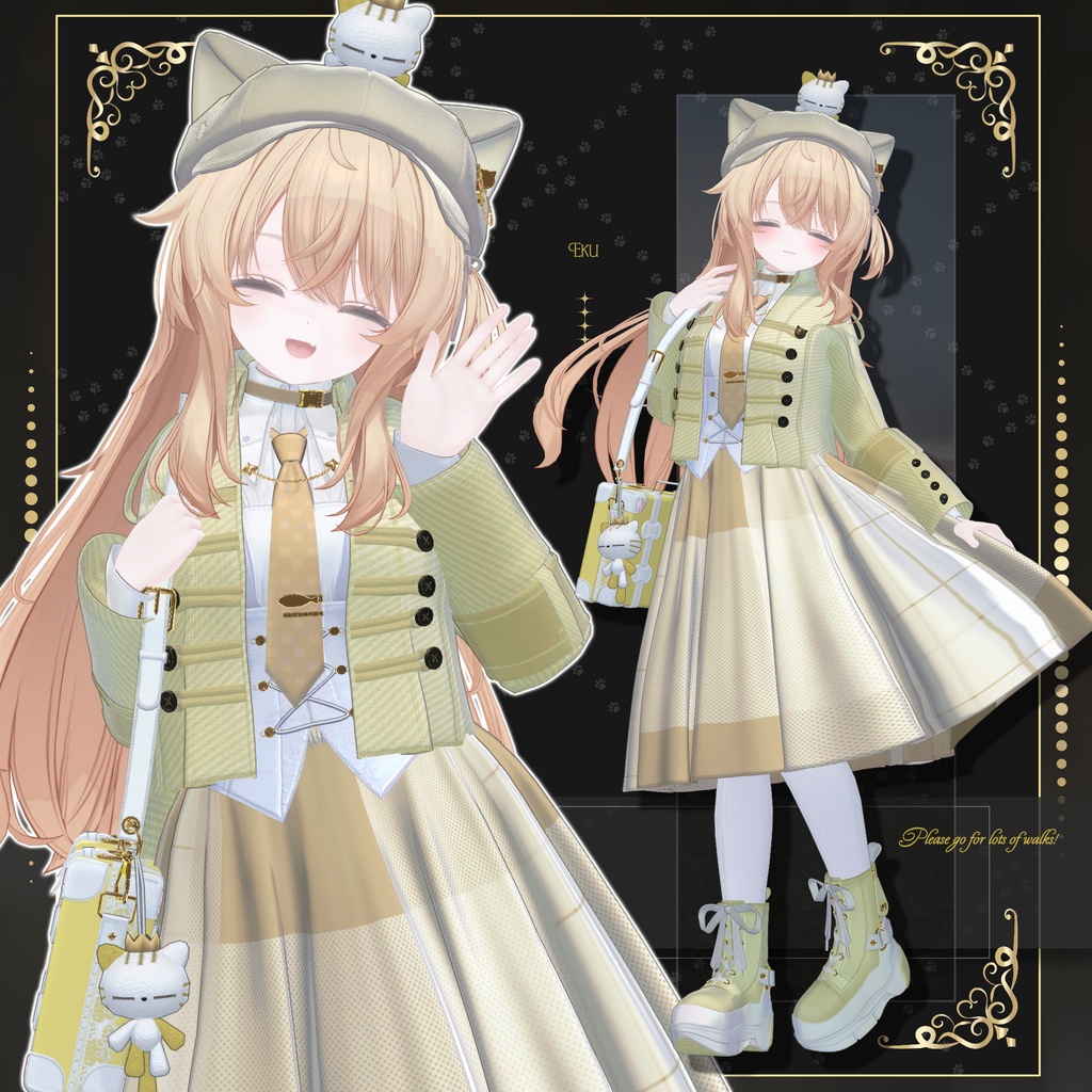 【期間限定50%OFFセール】🐈⬛Nyaperia【VRChat向け衣装/15アバター対応】