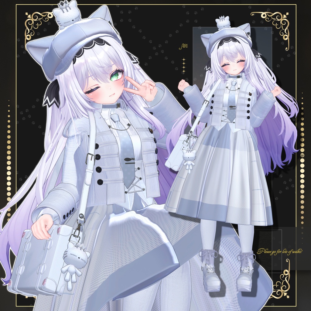 【期間限定50%OFFセール】🐈⬛Nyaperia【VRChat向け衣装/15アバター対応】
