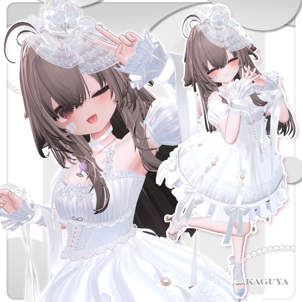 【50%OFF SALE】🌸Fioria【VRChat向け衣装/14アバター対応】