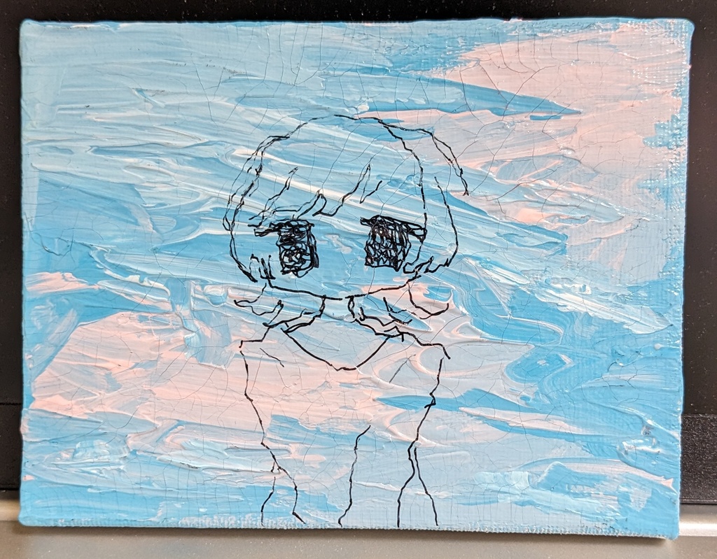 ミニキャンバス絵