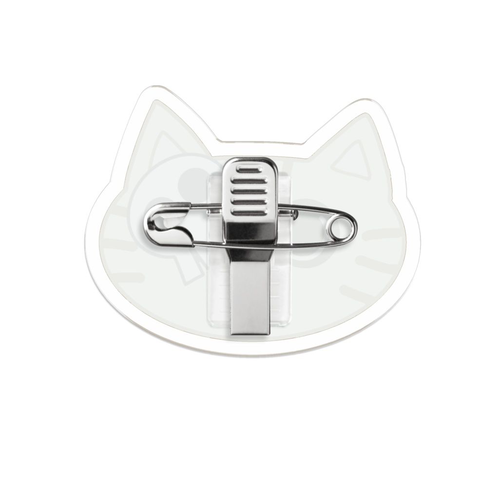 とりま猫アクリルバッジ