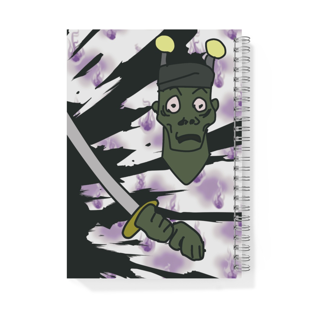 あたおか参上 リングノートA5両面