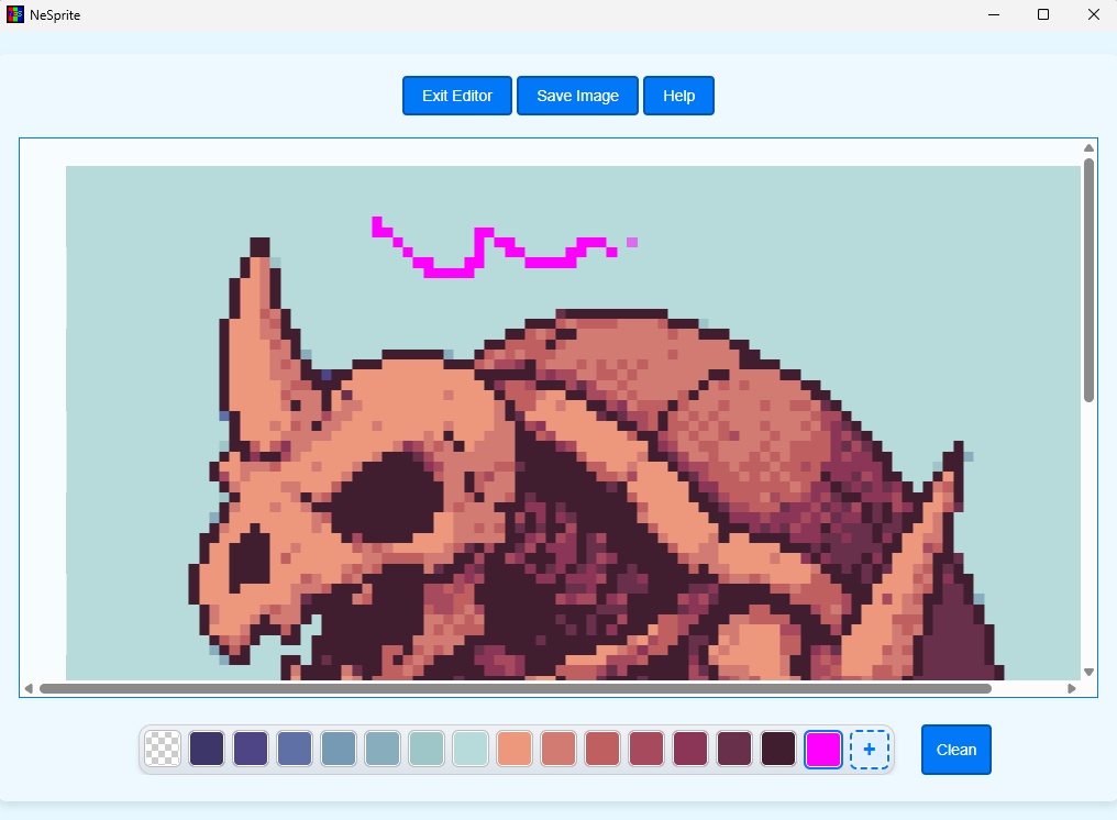 ドット変換ソフト「NeSprite」