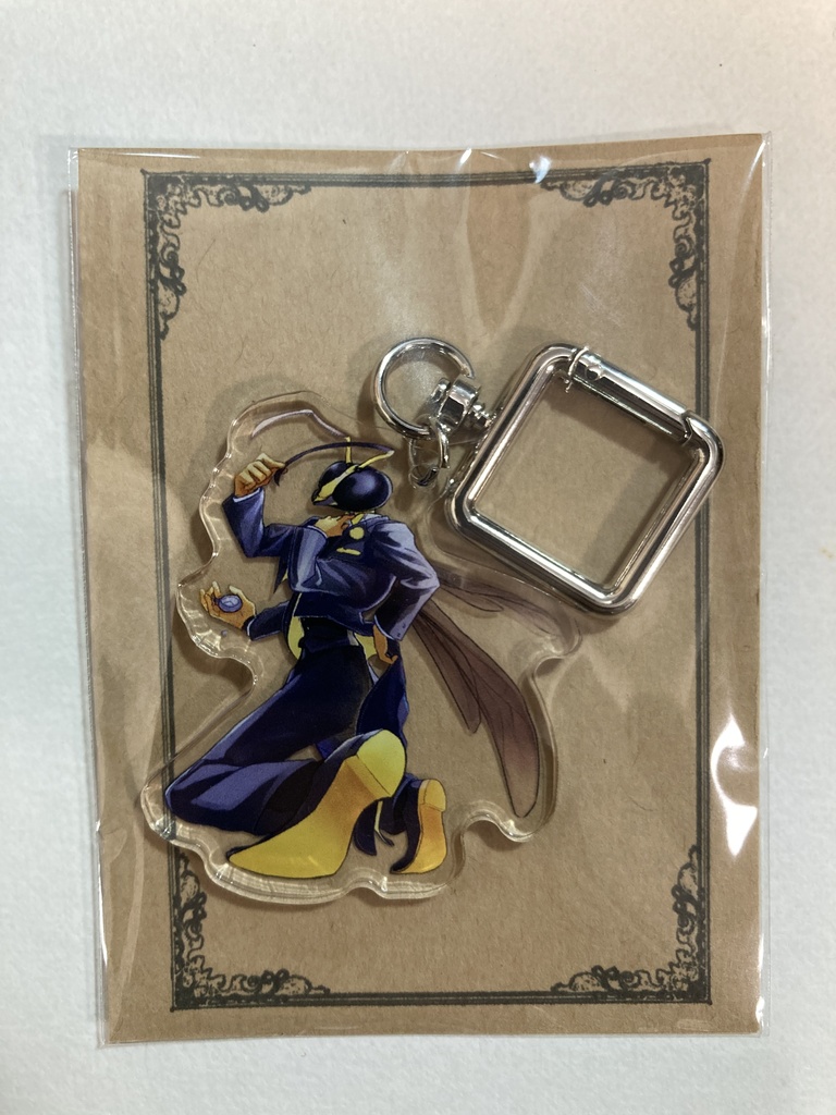 スーツ×昆虫アクリルキーホルダー