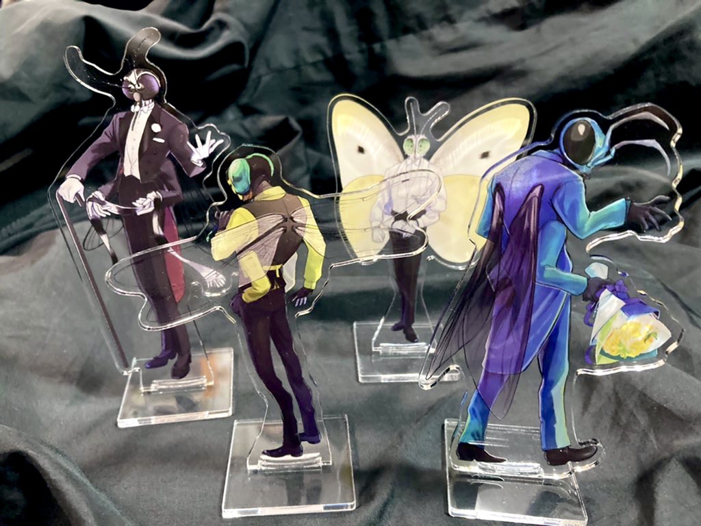 スーツ×昆虫アクリルスタンド