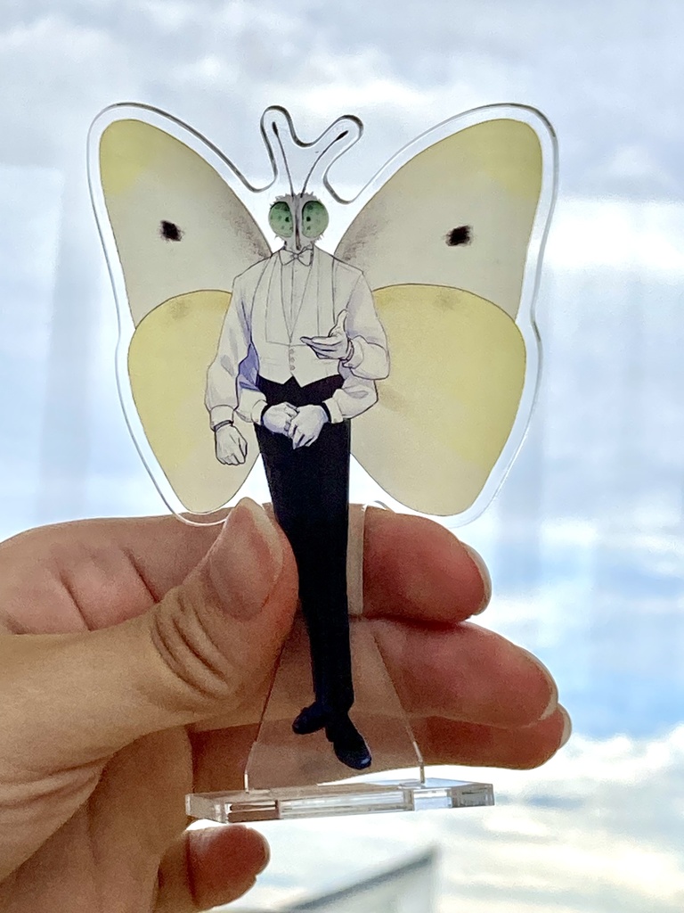 スーツ×昆虫アクリルスタンド