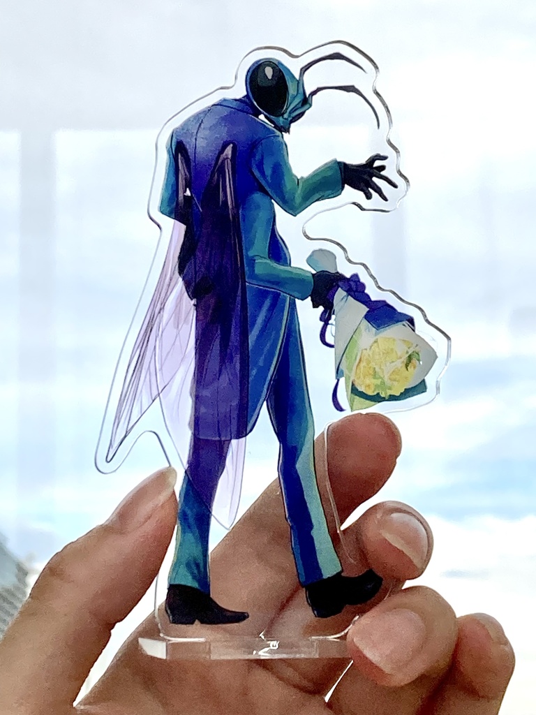 スーツ×昆虫アクリルスタンド