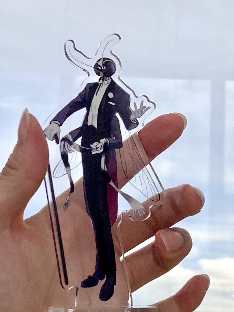 スーツ×昆虫アクリルスタンド