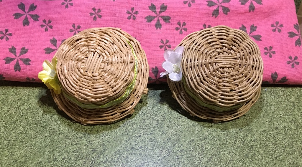 【B級品】ねんどろいど用麦わら帽子 ベージュ