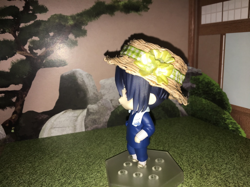 【B級品】ねんどろいど用麦わら帽子 ベージュ