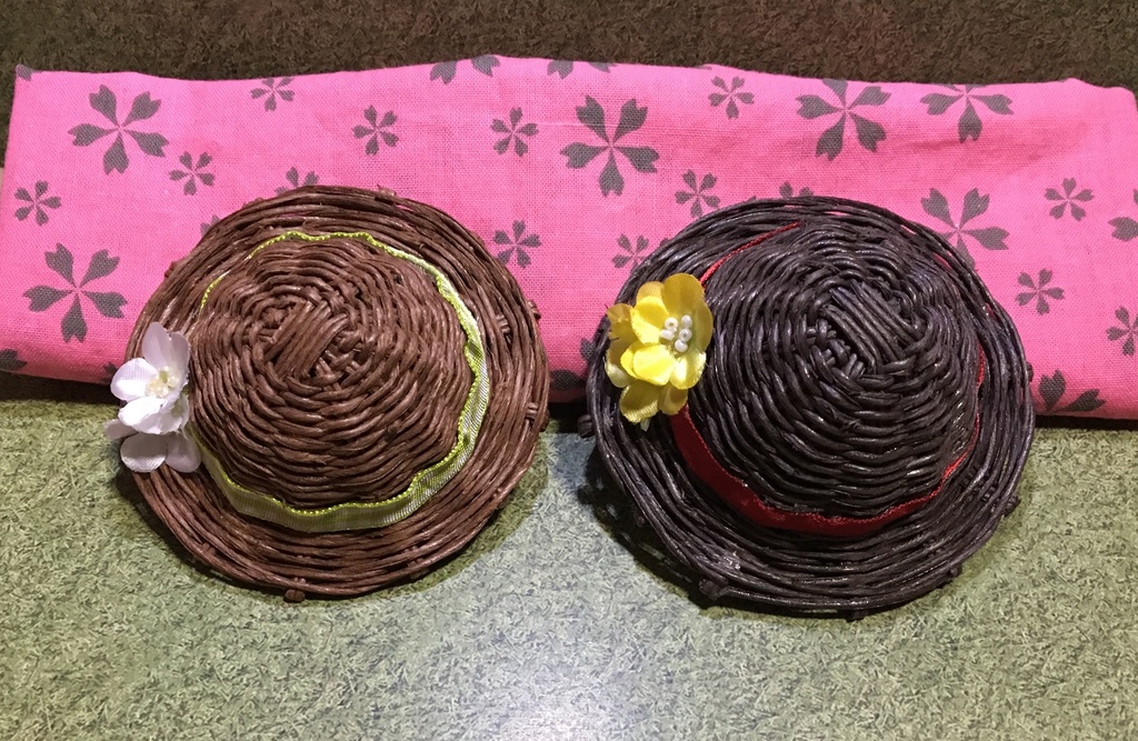 【B級品】ねんどろいど用麦わら帽子 ベージュ