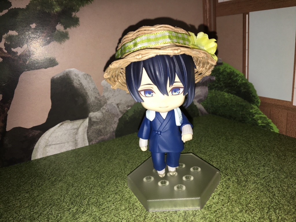 【B級品】ねんどろいど用麦わら帽子 ベージュ