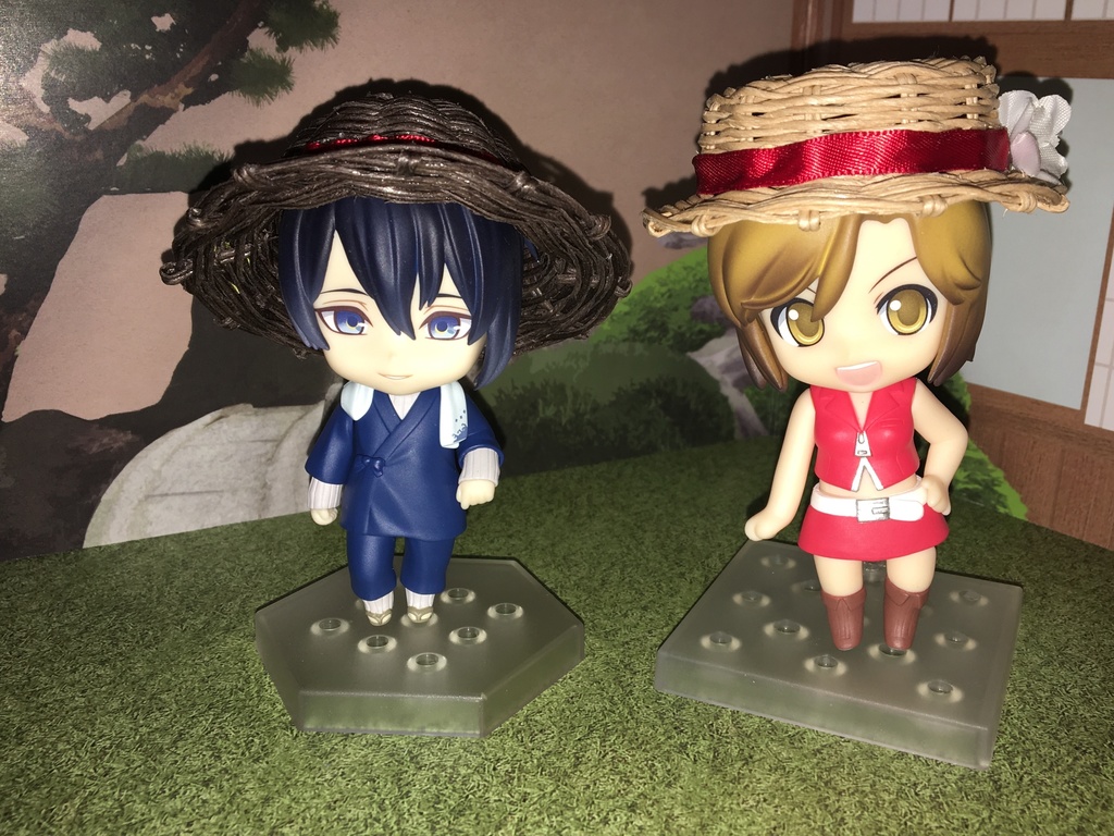 【B級品】ねんどろいど用麦わら帽子 ベージュ