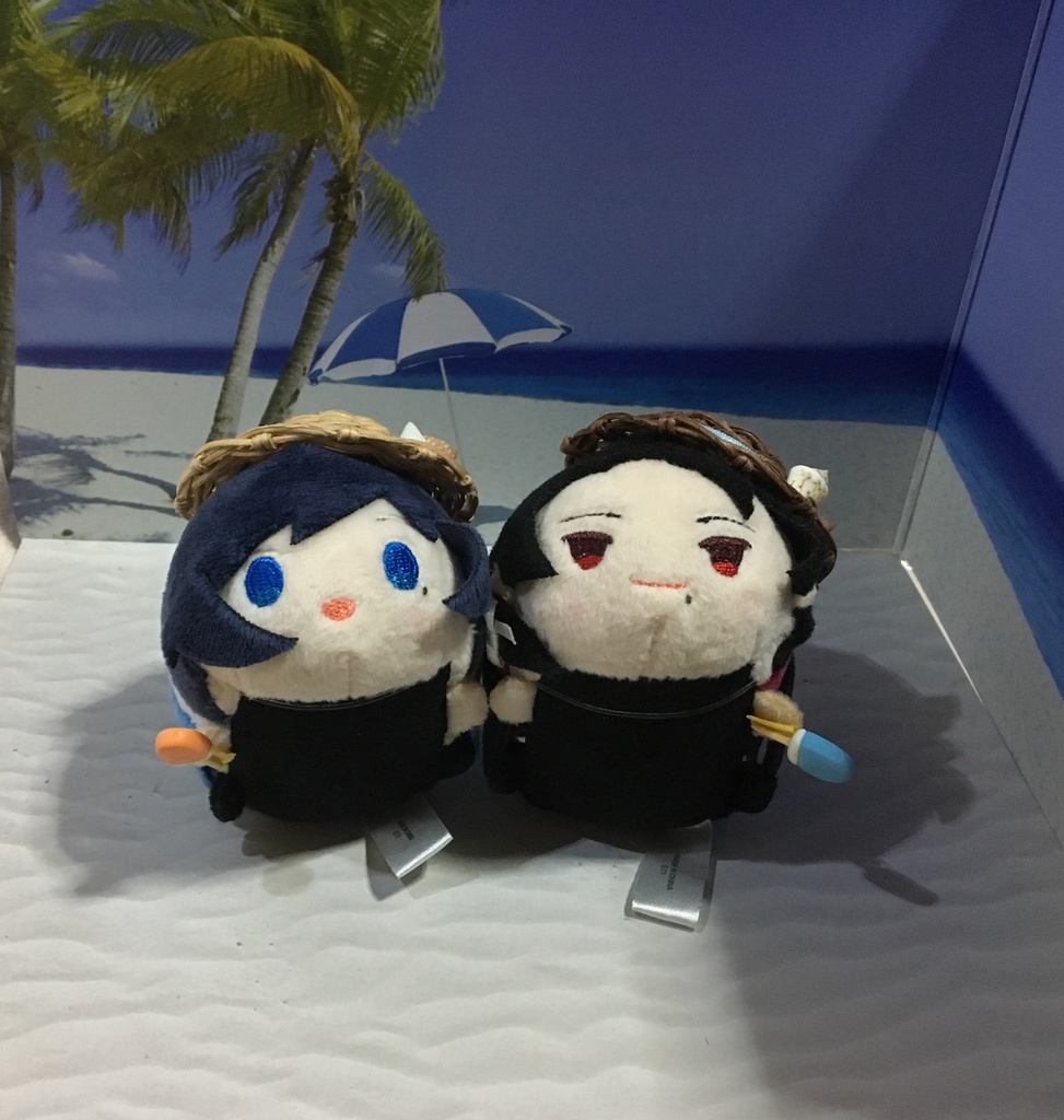 麦わら帽子(貝がら/茶色)