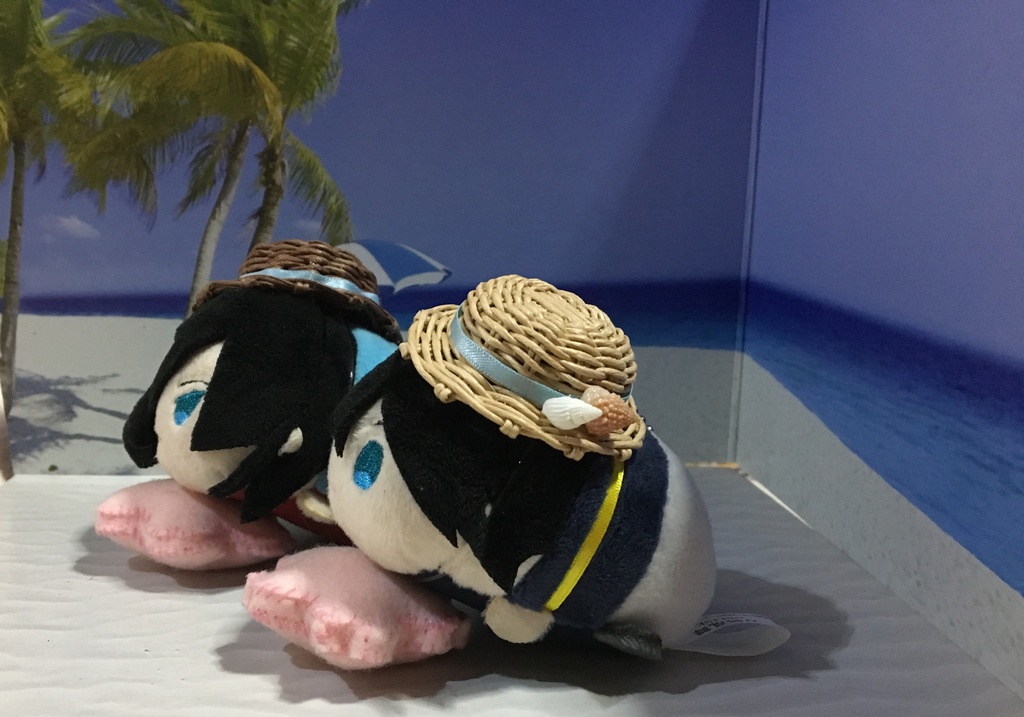 カンカン帽子(貝がら/茶色)