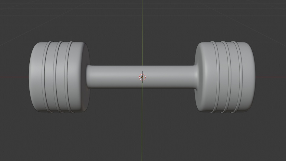 【3Dモデル】ダンベル