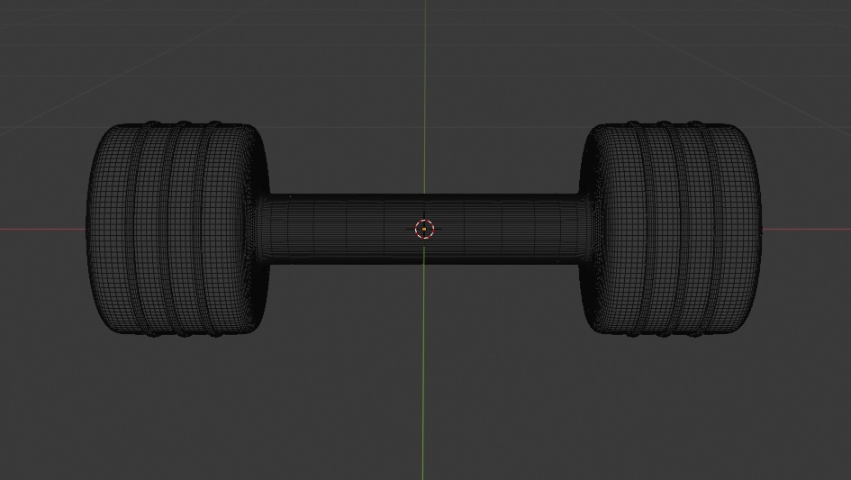 【3Dモデル】ダンベル