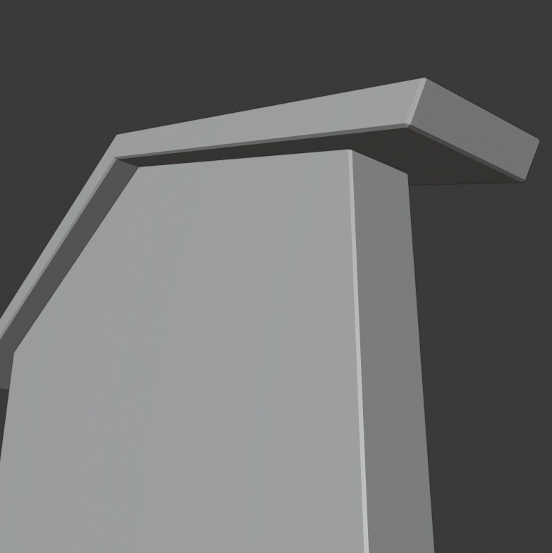 【3Dモデル】江戸時代の立て札(高札)