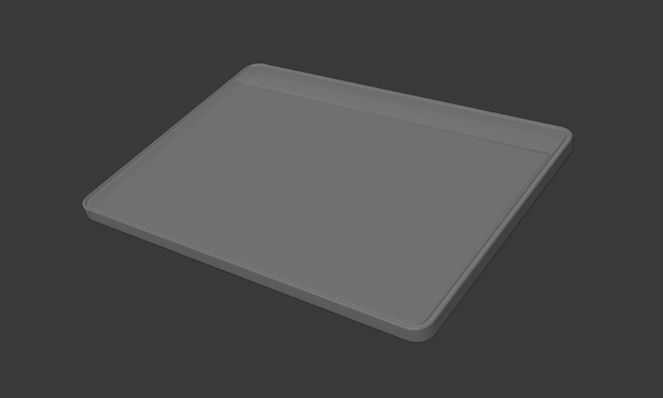 【3Dモデル】タブレット端末