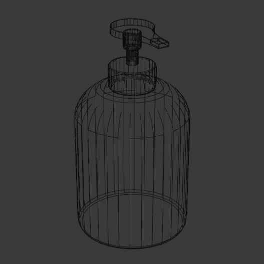 【3Dモデル】ポンプボトル