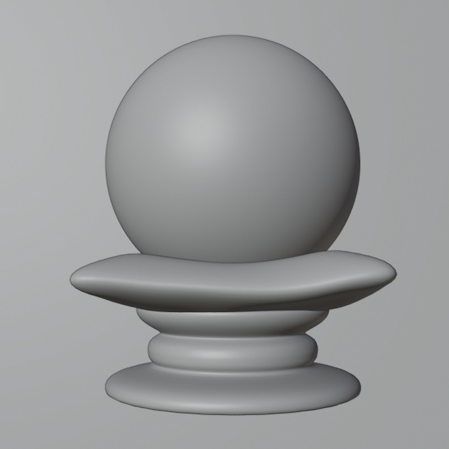 【3Dモデル】水晶玉