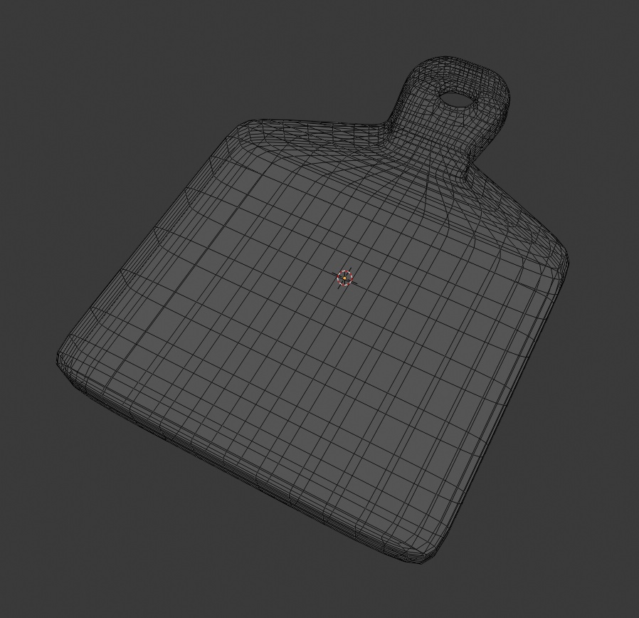 【3Dモデル】まな板・カッティングボード