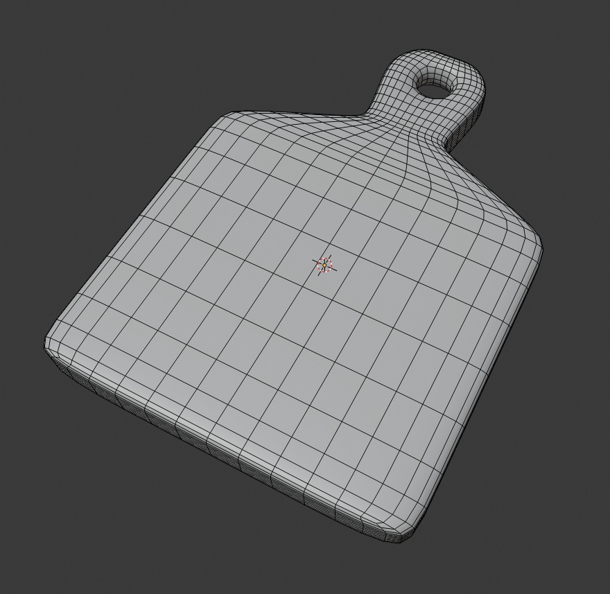 【3Dモデル】まな板・カッティングボード