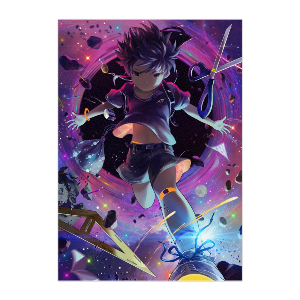 ポスター「ぜんぶきえちゃえ」