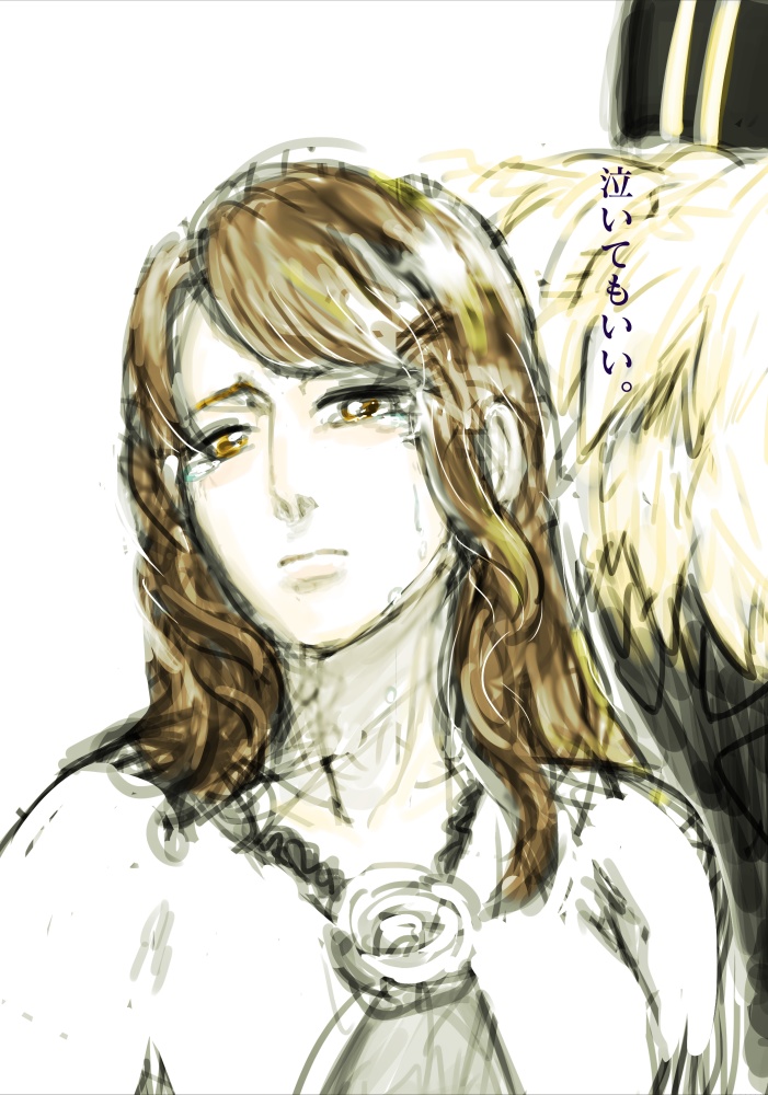 泣いてもいい。