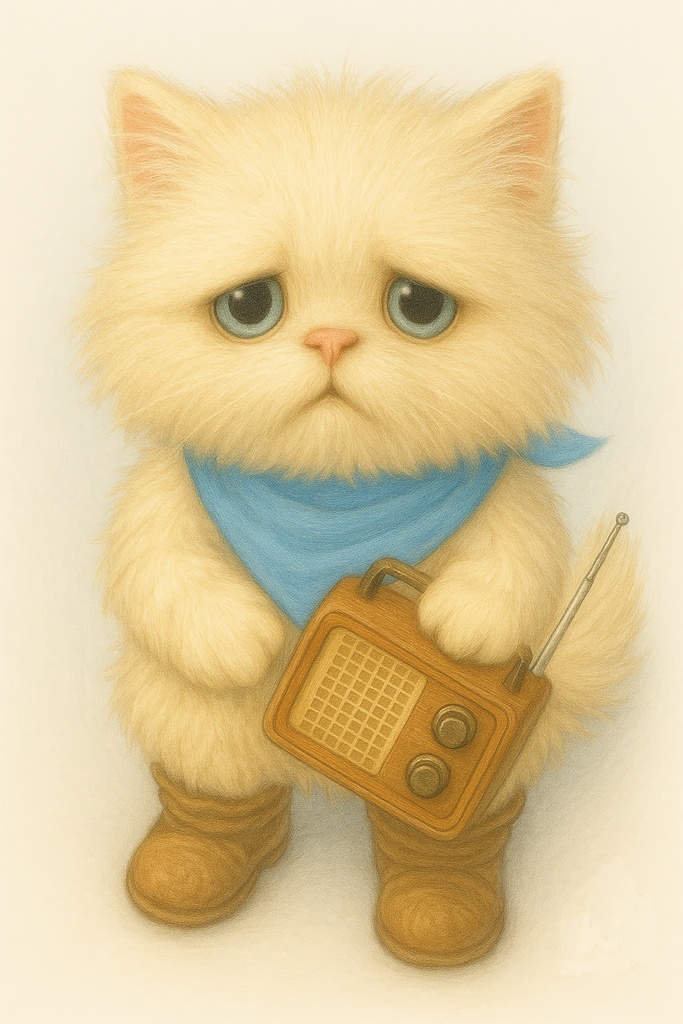 【無料素材】11パターン モフカワ猫トロ吉 シンプル(文字なし)