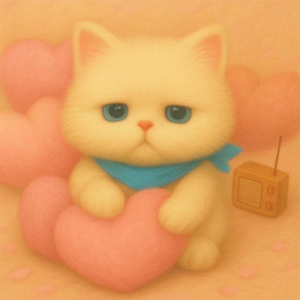 【無料素材】11パターン モフカワ猫トロ吉 シンプル(文字なし)