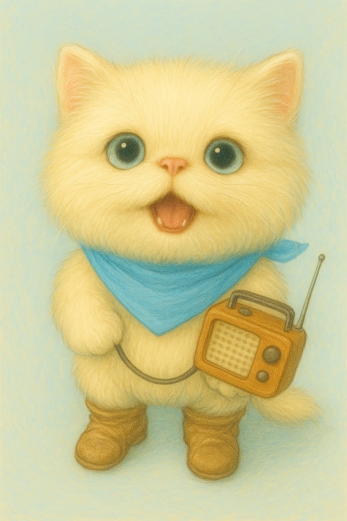 【無料素材】11パターン　モフカワ猫トロ吉　シンプル（文字なし）
