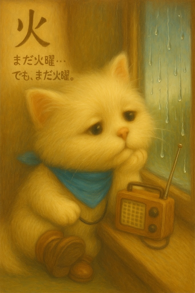 【待ち受け】トロ吉のゆるっと1週間カレンダー7枚セット【曜日イラスト素材】