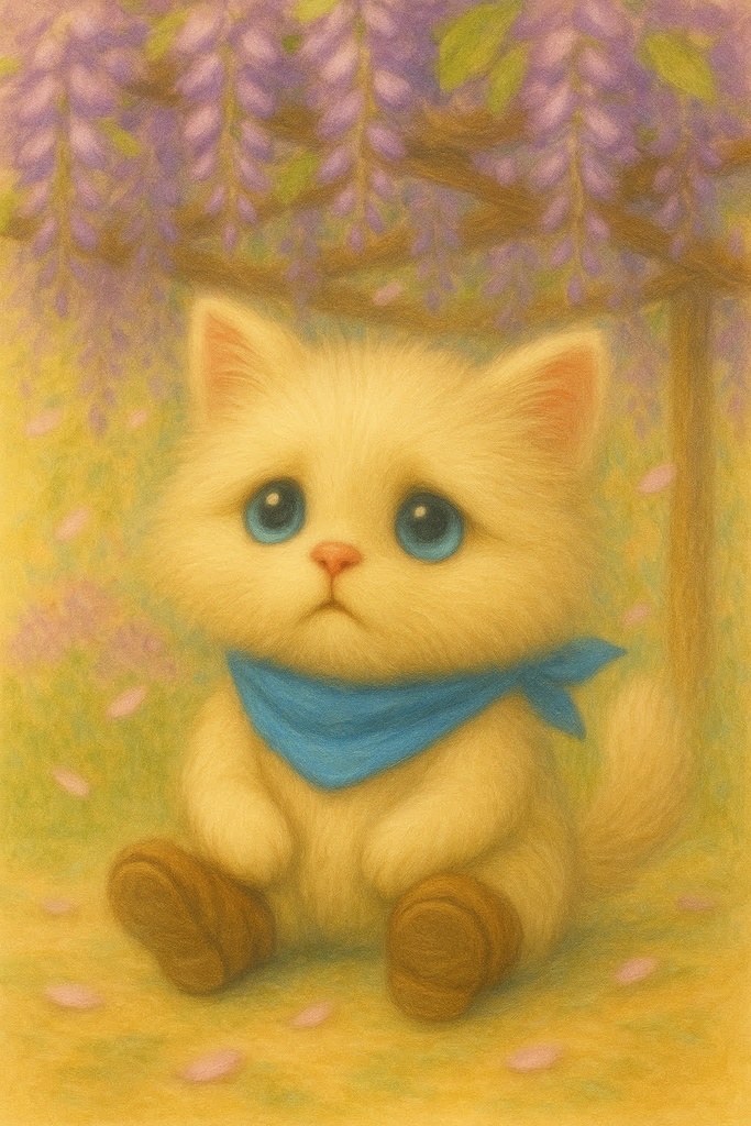 【無料素材】トロ吉 花めぐり ー 春編(芝桜、ネモフィラ、藤、ツツジ)ー