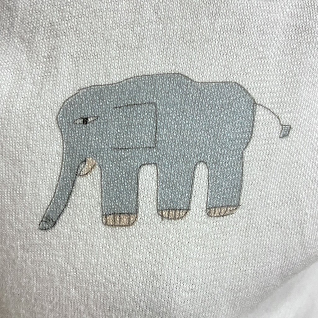 フリーハンド豪放画神「象」